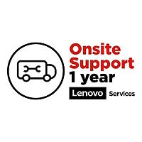 Lenovo Post Warranty Onsite - contrat de maintenance prolongé - 1 année - sur site