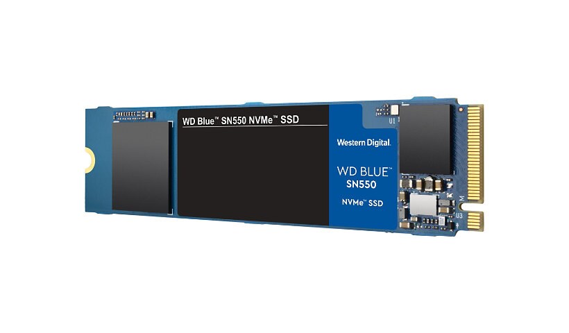 WD Blue SN550 NVMe SSD WDS500G2B0C - SSD - 500 Go - PCIe 3.0 x4 (NVMe)