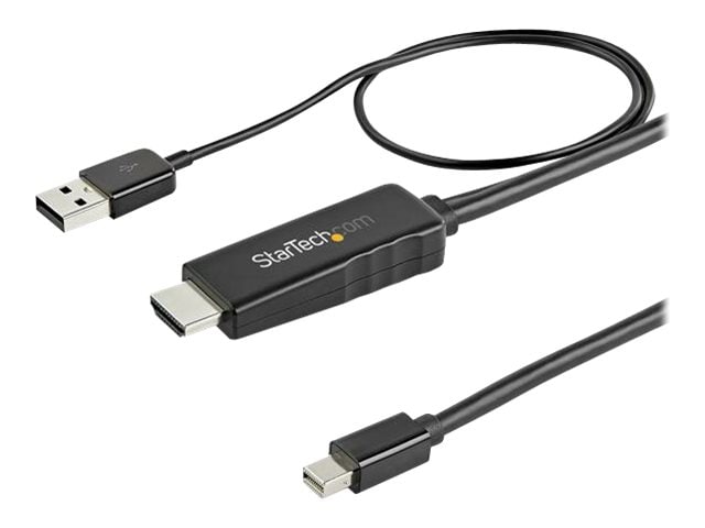 StarTech.com 6ft (2m) HDMI to Mini DisplayPort Cable 4K 30Hz - Active HDMI