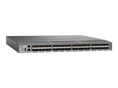 HPE StoreFabric SN6010C - switch - 12 ports - managed - rack-mountable - with 12x 16 Gbps SFP+ transceiver, HPE Jumper