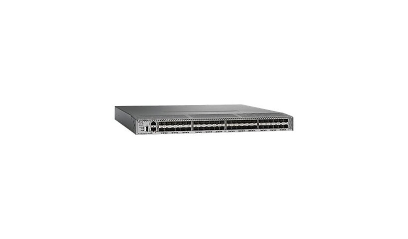 HPE StoreFabric SN6010C - switch - 12 ports - managed - rack-mountable - with 12x 16 Gbps SFP+ transceiver, HPE Jumper