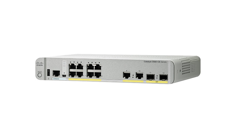 Cisco Catalyst 3560CX-8PC-S - switch - 8 ports - managed - TAA Compliant