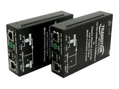 Transition Networks Ethernet Over 2-Wire Extender - rallonge réseau - 1GbE