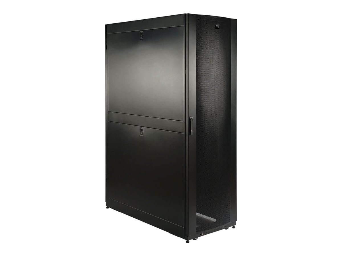 Eaton Tripp Lite Series 45U Extra-Deep Server Rack - 48 in. (1219 mm) Depth, Doors & Side Panels Included