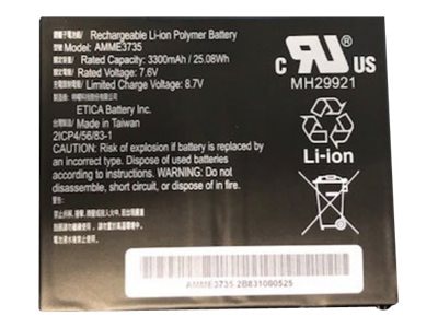 Zebra - tablet battery - Li-pol - 3300 mAh - 25.1 Wh