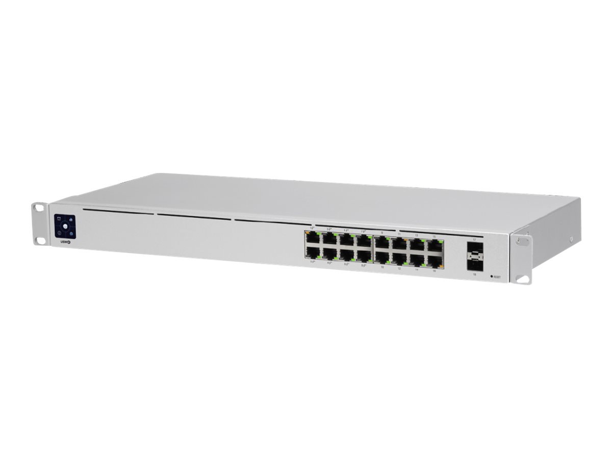 Ubiquiti UniFi Switch USW-16-POE - switch - 16 ports - managed - rack-mount