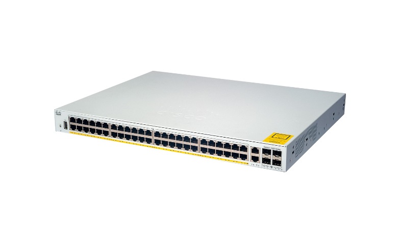 Cisco Catalyst 1000-48P-4G-L - switch - 48 ports - managed - rack