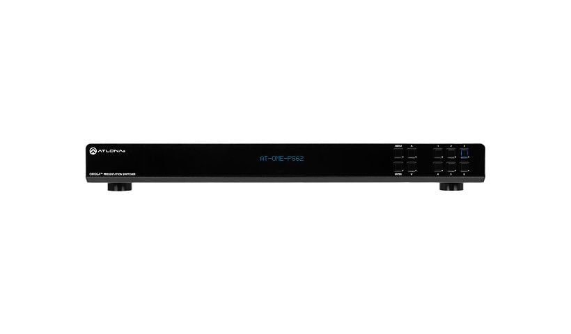 Atlona Omega AT-OME-PS62 6x2 matrix switcher / scaler / audio embedder/disembedder / HDBaseT converter