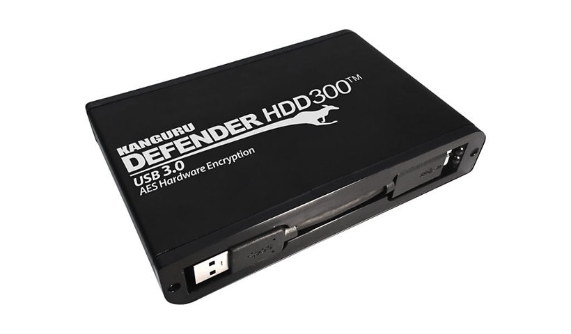 Kanguru Defender HDD300 FIPS Hardware Encrypted - hard drive - 5 TB - USB 3