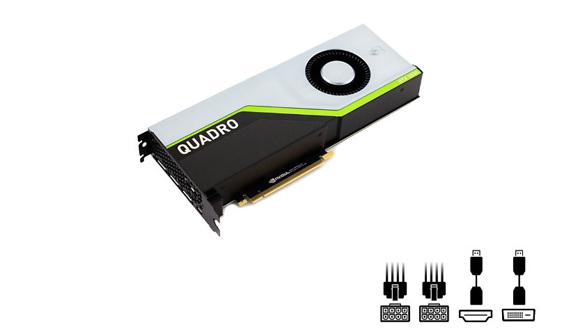 NVIDIA Quadro RTX 5000 - graphics card - Quadro RTX 5000 - 16 GB