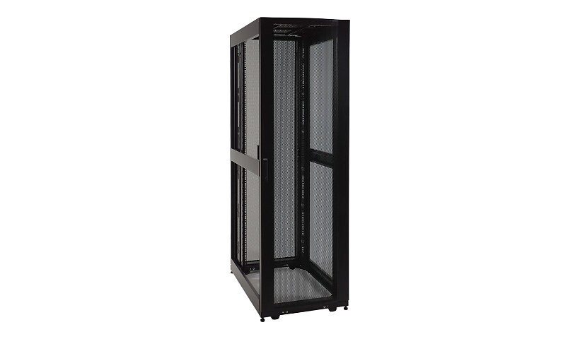 Tripp Lite 47U Server Rack, Euro-Series - Expandable Cabinet, Standard Depth, Side Panels Not Included - rack - 47U