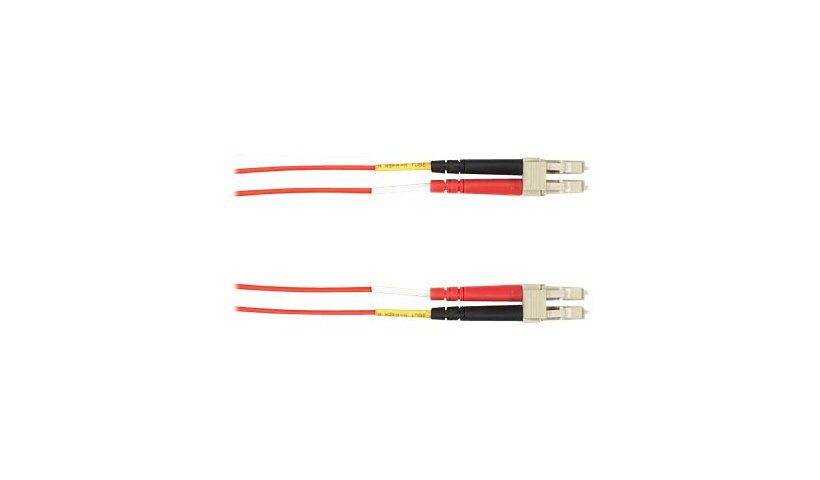 Black Box patch cable - TAA Compliant - 100 m - red