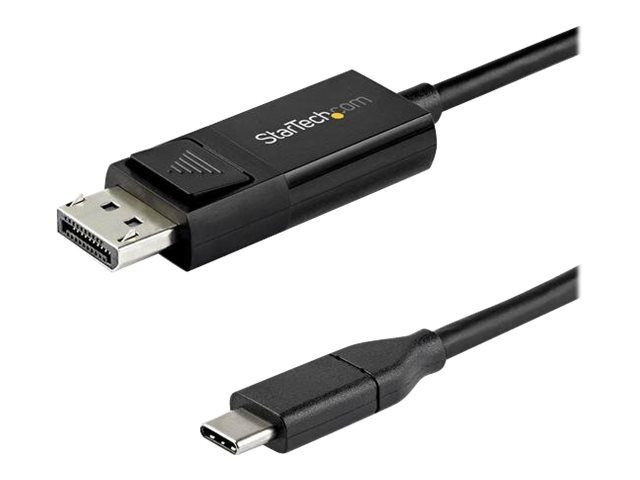 Thumbnail 2 of 10 for StarTech.com 3ft (1m) USB C to DisplayPort 1.4 Cable Reversible, 8K 60Hz/4K HDR, Bi-Directional Video Adapter Cable