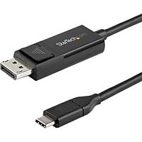 StarTech.com 6ft USB C to DisplayPort 1.2 Cable 4K HDR/HBR2 - Reversible