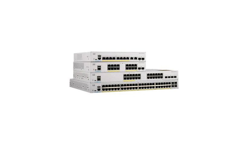 Cisco Catalyst 1000-8FP-2G-L - switch - 8 ports - managed - rack-mountable
