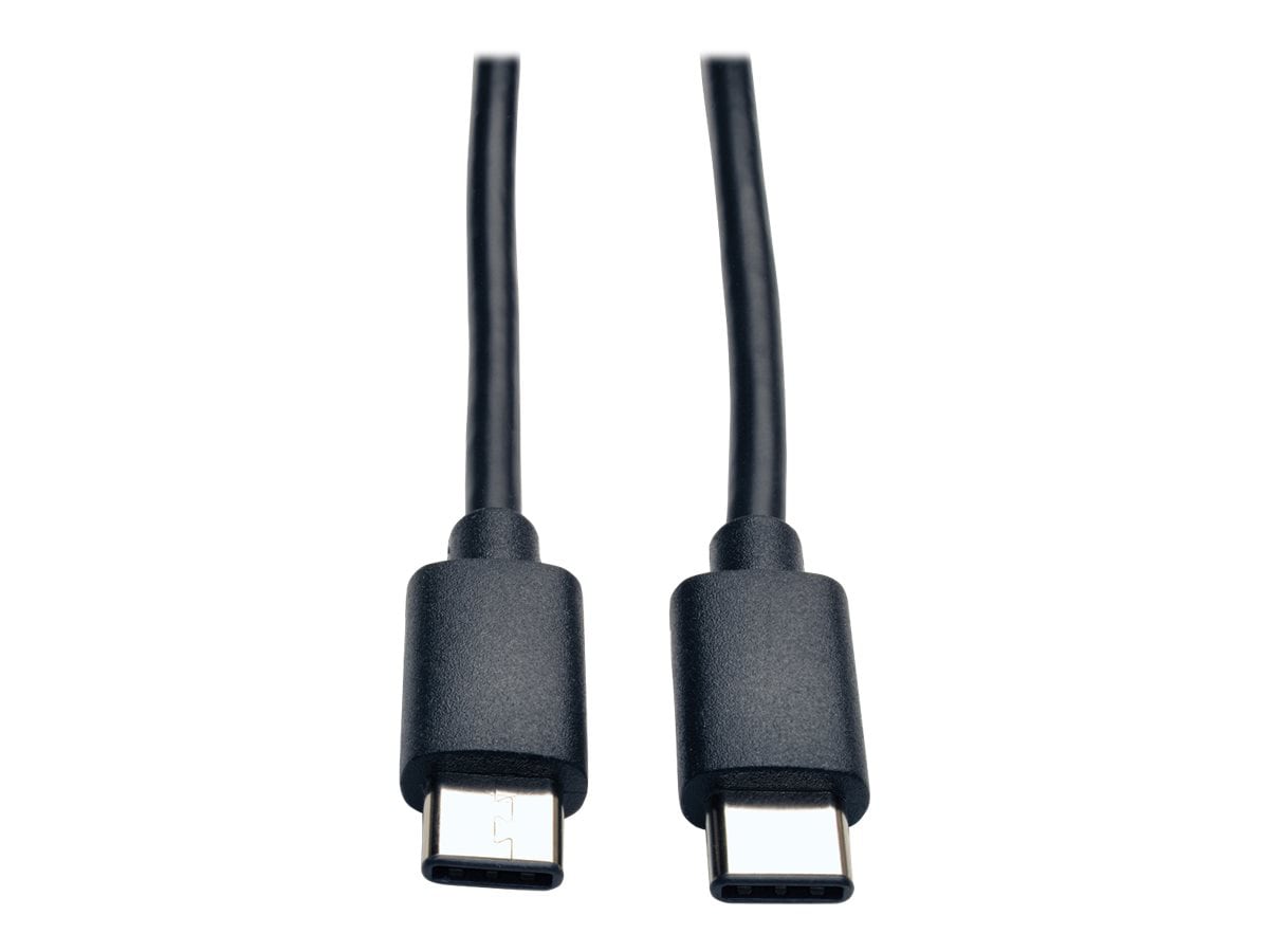 Câble USB 2.0 haute vitesse 6 pi Tripp Lite USB type C à USB type C à USB M/M 6 pi
