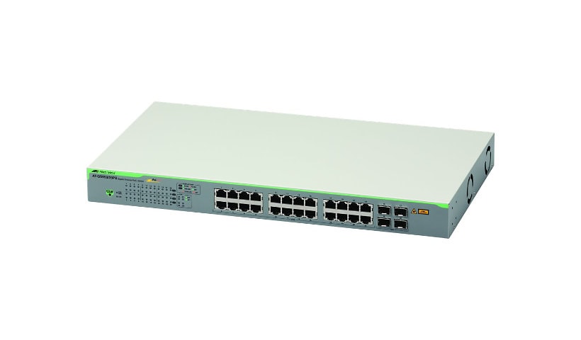 Allied Telesis AT GS950/28PS - switch - 28 ports - smart - rack-mountable