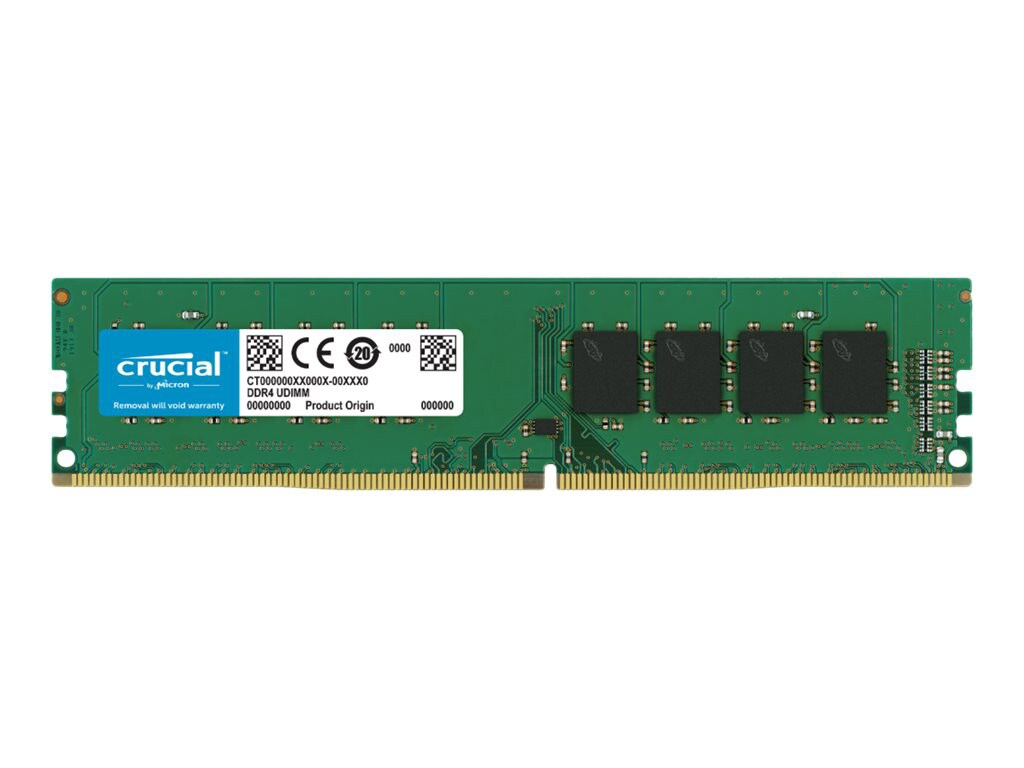 Micron Crucial 32gb Ddr4 2666 Udimm Memory Module Ct32g4dfd66 Computer Components Cdw Com