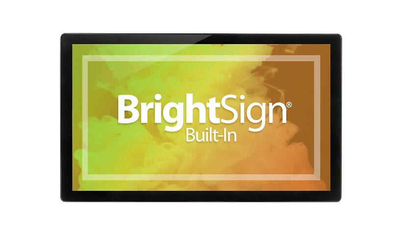 Bluefin BrightSign Built-In 27.0" Touch Finished - 27" LCD flat panel displ