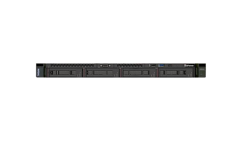 Lenovo ThinkSystem SR250 - Montable sur rack - Xeon E-2124 3.3 GHz - 8 Go
