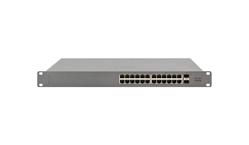 Cisco Meraki Go GS110-24 - switch - 24 ports - managed - rack-mountable