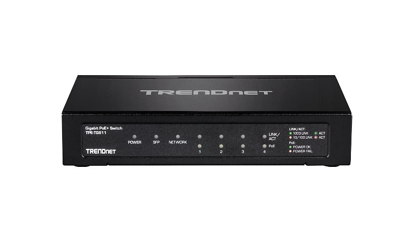TRENDnet TPE TG611 - switch - 6 ports - TAA Compliant