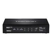 TRENDnet TPE TG611 - switch - 6 ports - TAA Compliant