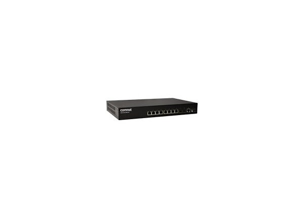COMNET 10PT GBE MGD POE+ SWITCH