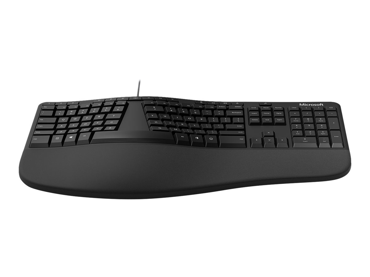 Incase Ergonomic Keyboard Designed by Microsoft - keyboard - QWERTY - English - black Input Device