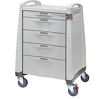 Capsa Healthcare Avalo Medication Cart with Core Lock System - Light Creme/