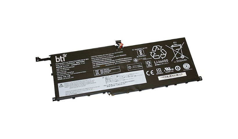 BTI 3290mAh Lithium-Polymer 15.2V Battery for ThinkPad X1 Carbon 4th Gen