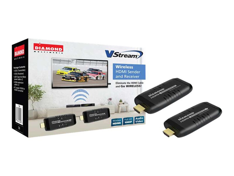 Thumbnail 2 of 8 for Diamond Wireless HDMI HD Video Receiver and Sender Dongle - wireless video/audio extender - HDMI