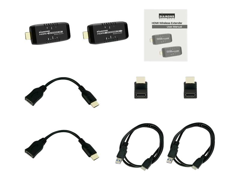Thumbnail 4 of 8 for Diamond Wireless HDMI HD Video Receiver and Sender Dongle - wireless video/audio extender - HDMI