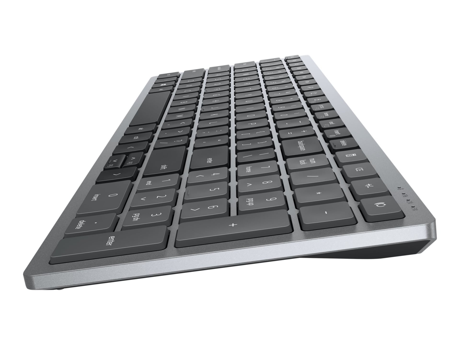 Dell Multi-Device KM7120W - ensemble clavier et souris - gris titan Périphérique d'entrée