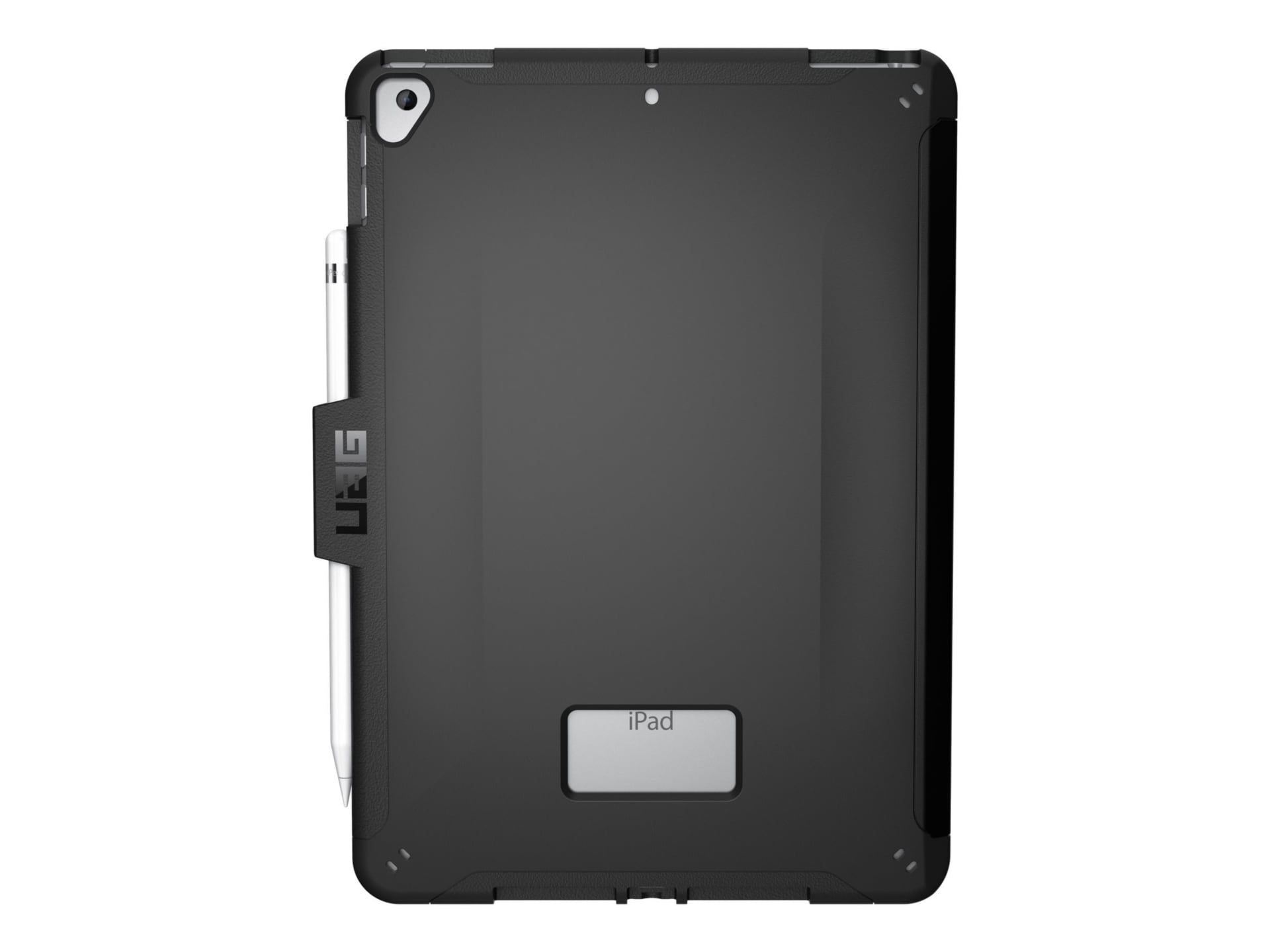 UAG Rugged Case for iPad 10.2-in (9/8/7 Gen, 2021/2020/2019) - Scout Black  - back cover for tablet - 121918B14040 - Protective Sleeves 