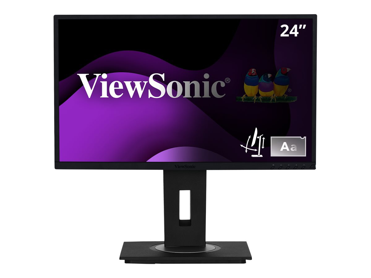 ViewSonic Ergonomic VG2448-PF - 1080p Monitor with Built-In Privacy Filter