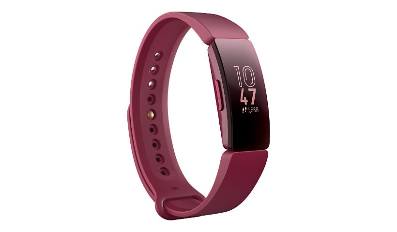 Fitbit Inspire activity tracker with band - sangria