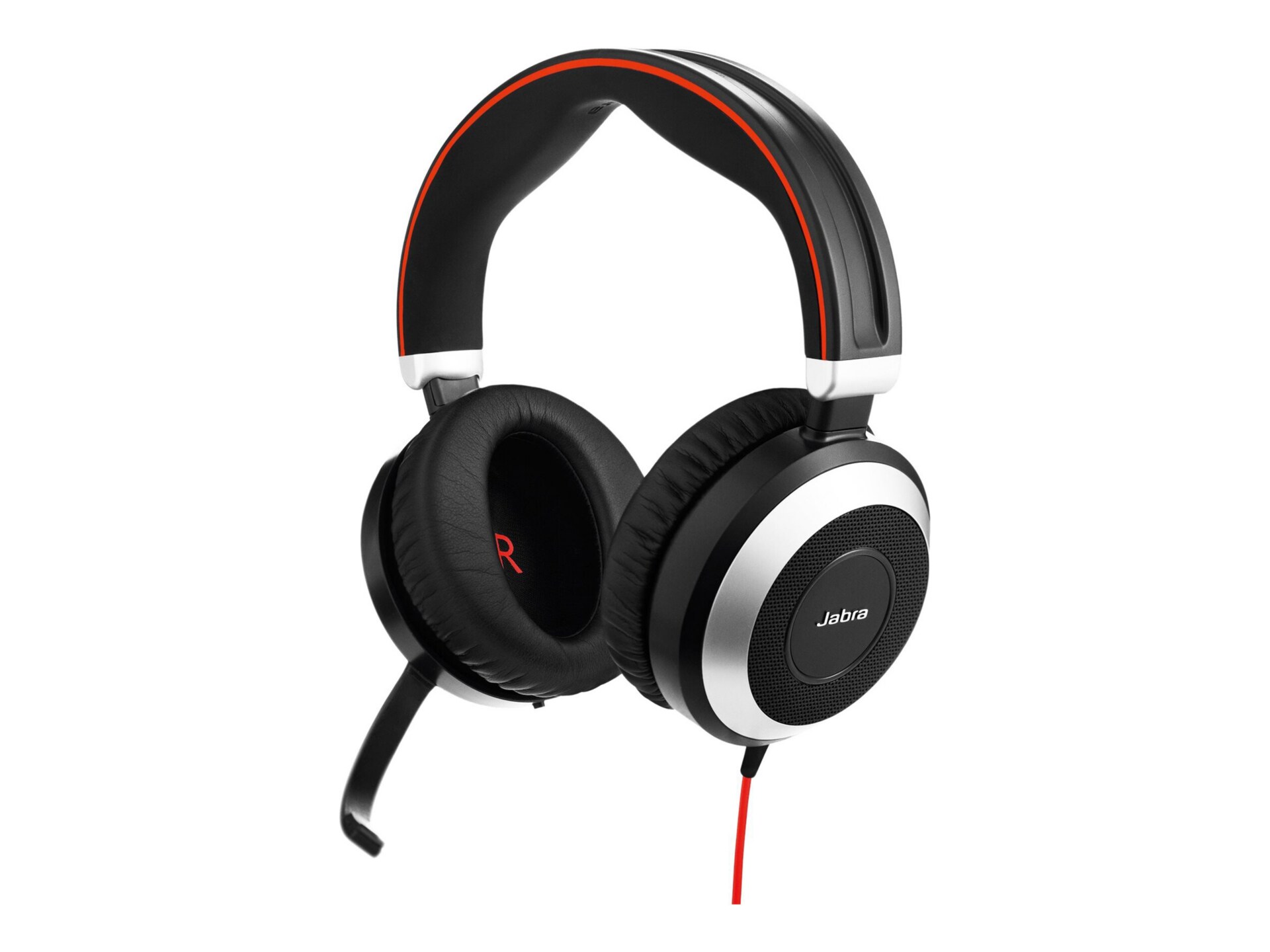 Jabra Evolve 80 headset with active noise cancellation