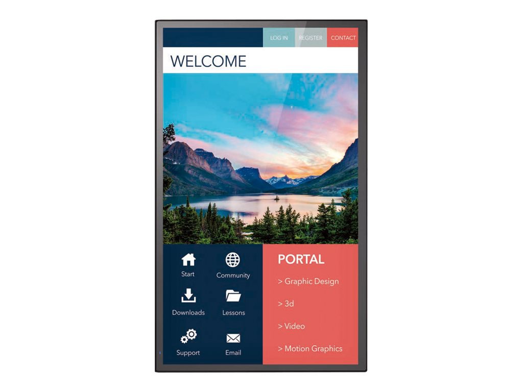 NEC MultiSync EX241UN-PT-H - LED monitor - Full HD (1080p) - 24"