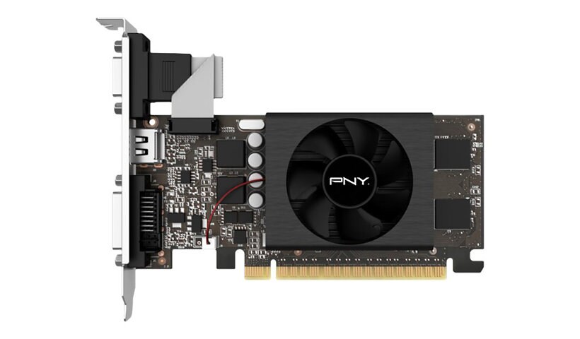 PNY GeForce GT 710 - carte graphique - GF GT 710 - 2 Go