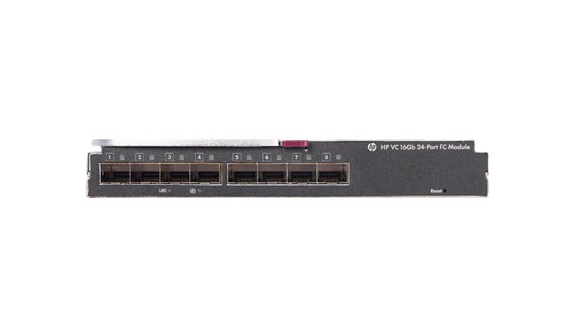 HPE Virtual Connect 16Gb 24-Port Fibre Channel Module for c-Class BladeSyst