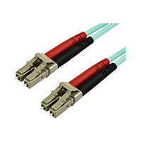 StarTech.com 15m OM3 LC to LC Multimode Duplex Fiber Optic Patch Cable