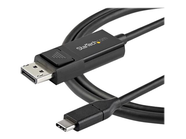 StarTech.com 3ft USB C to DisplayPort 1.2 Cable 4K HDR/HBR2 - Reversible