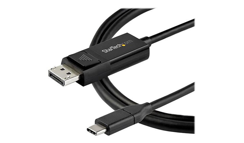 StarTech.com 3ft (1m) USB C to DisplayPort 1.4 Cable 8K 60Hz/4K - Reversible DP to USB-C or USB-C to DP Video Adapter