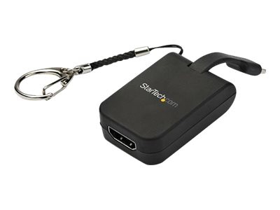 StarTech.com Compact USB C to HDMI Adapter - 4K 30Hz - HDMI Video Converter