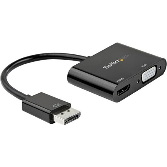 StarTech.com DisplayPort to HDMI VGA Adapter Converter - HDMI 2,0 4K 60Hz