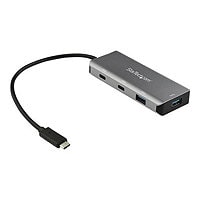 StarTech.com 4 Port USB C Hub 10Gbps - USB-C to 2xUSB/2xUSB-C - Bus Powered