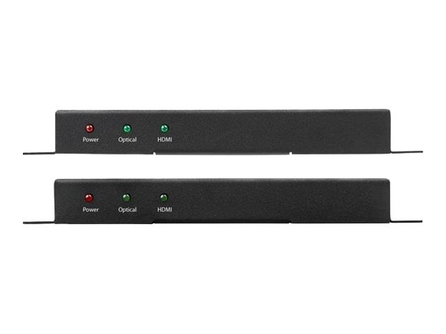 StarTech.com HDMI Over Fiber Extender - HDMI&reg; 2.0b - YUV4:4:4 - 7.1 Surround Sound - Single and Multimode Fiber - 4K