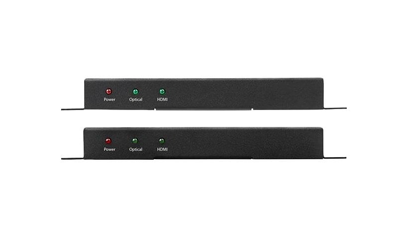 StarTech.com HDMI Over Fiber Extender - HDMI&reg; 2.0b - YUV4:4:4 - 7.1 Surround Sound - Single and Multimode Fiber - 4K