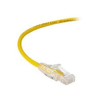 Black Box Slim-Net patch cable - 20 ft - yellow